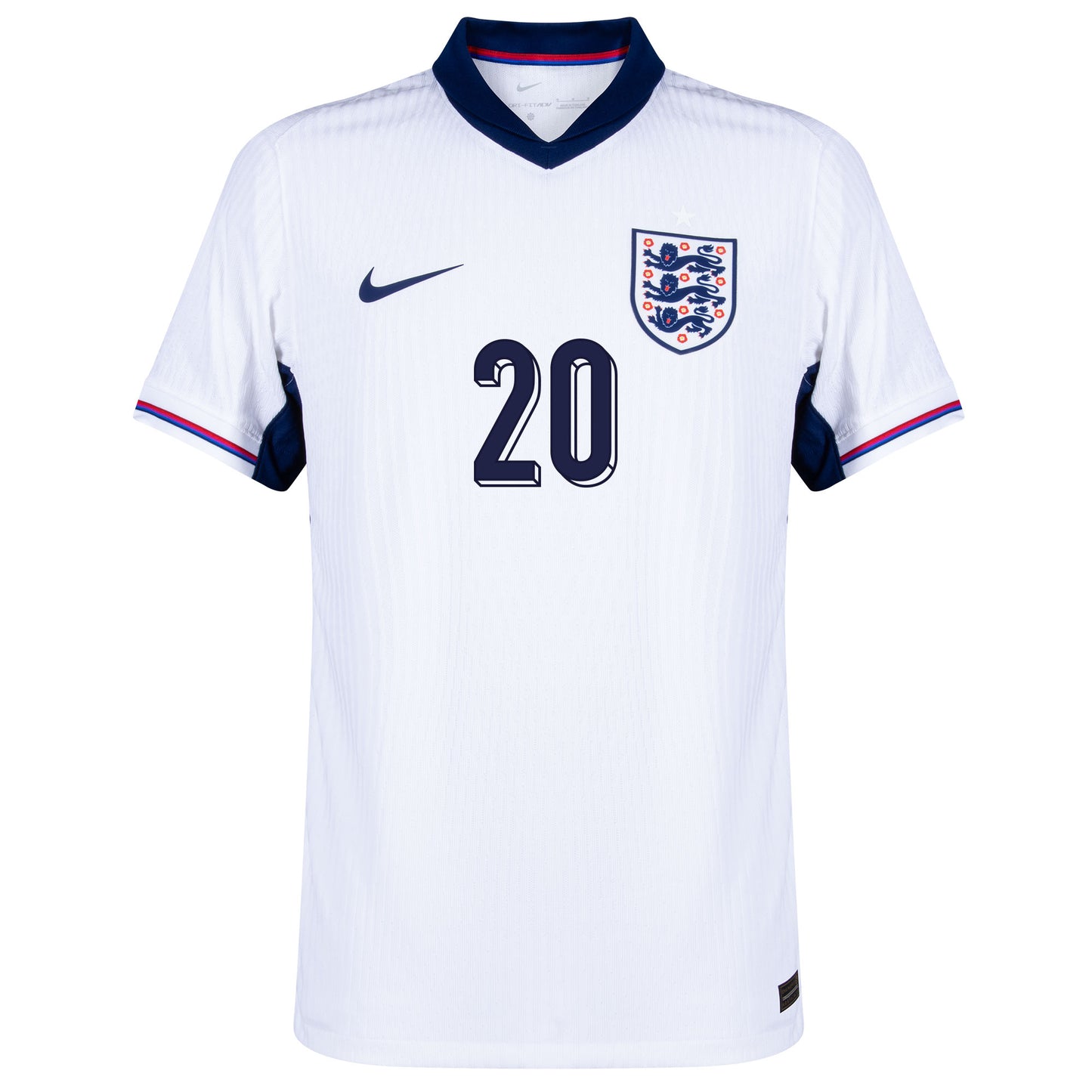 Nike England Dri-Fit ADV Match Home Foden 20 Shirt 2024-2025 (Official Printing)