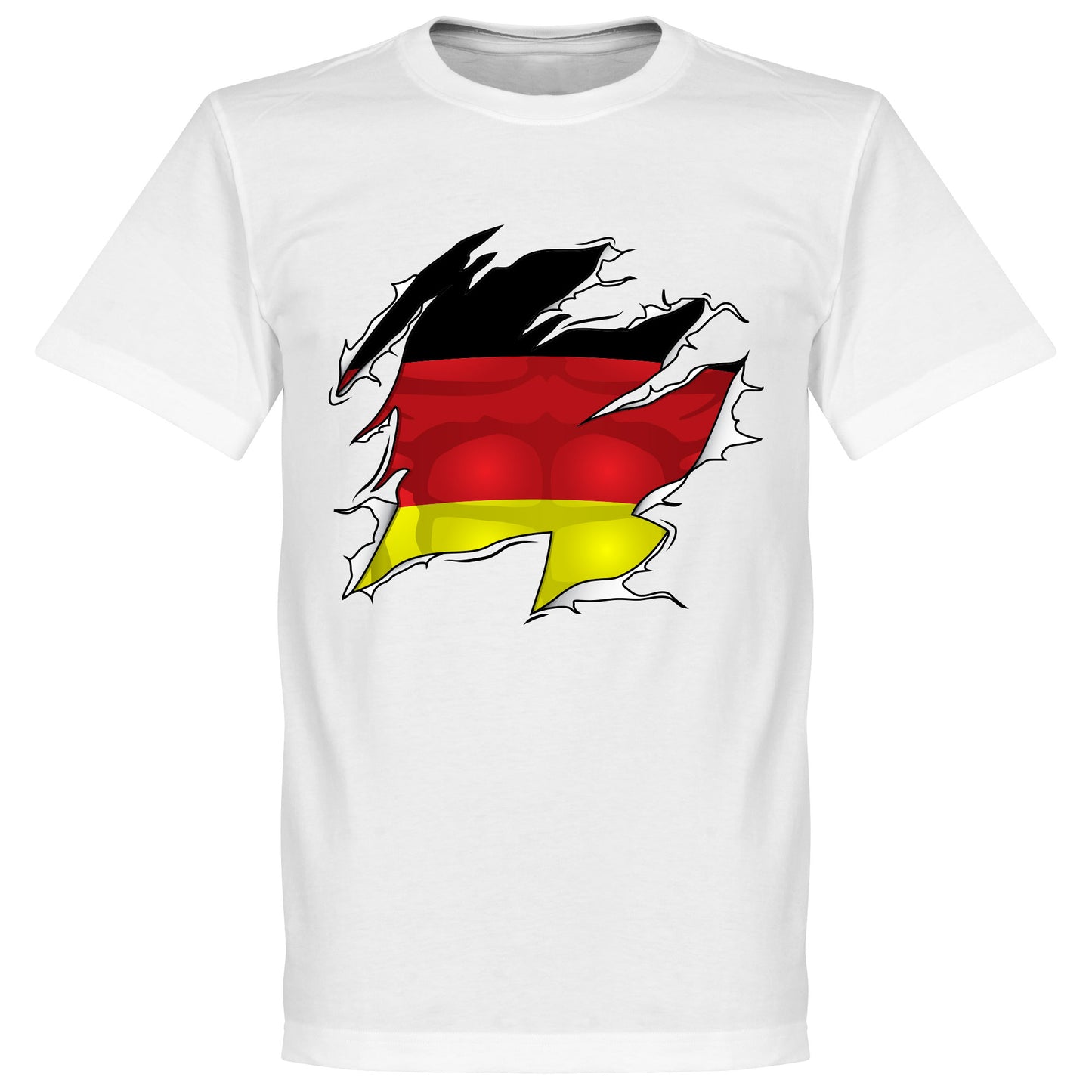 Germany Ripped Flag T-Shirt - Kids