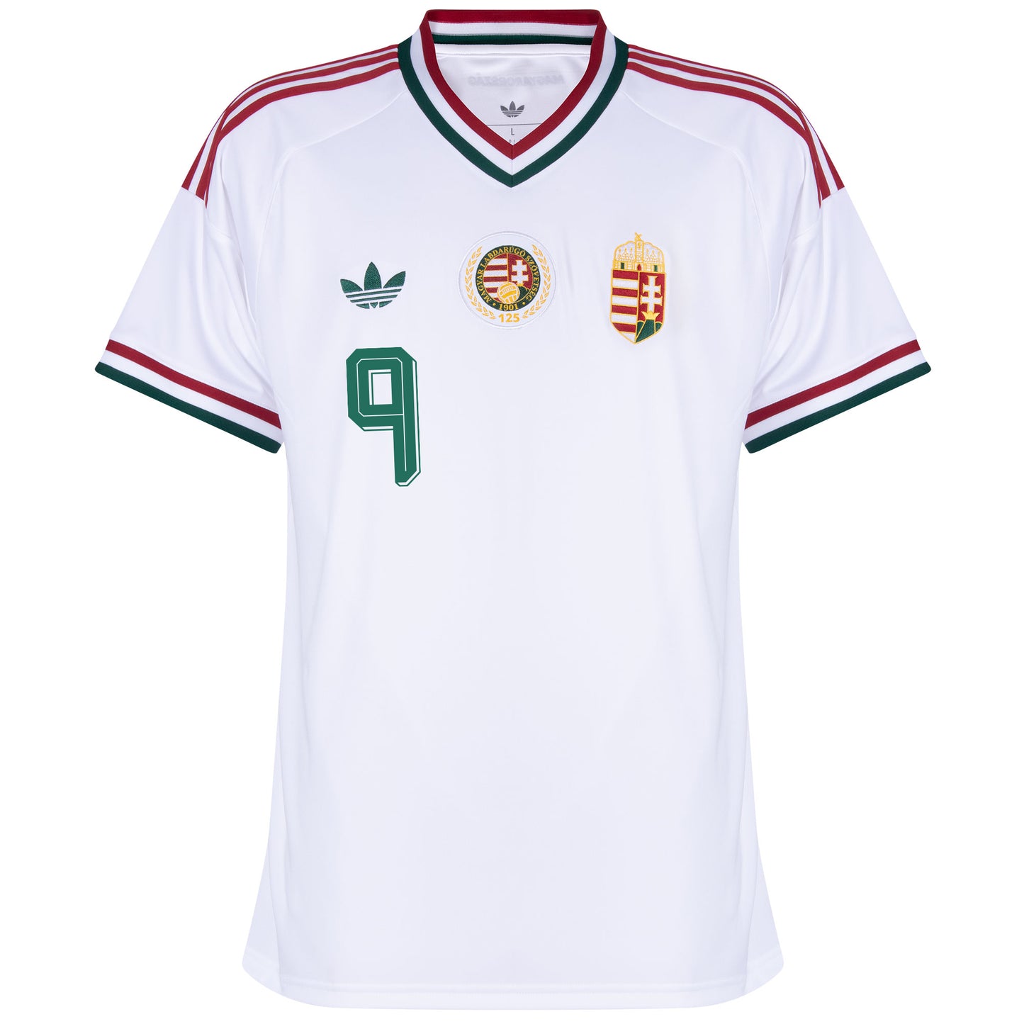adidas Hungary Away Ádám 9 Shirt 2026-2027 (Official Printing)