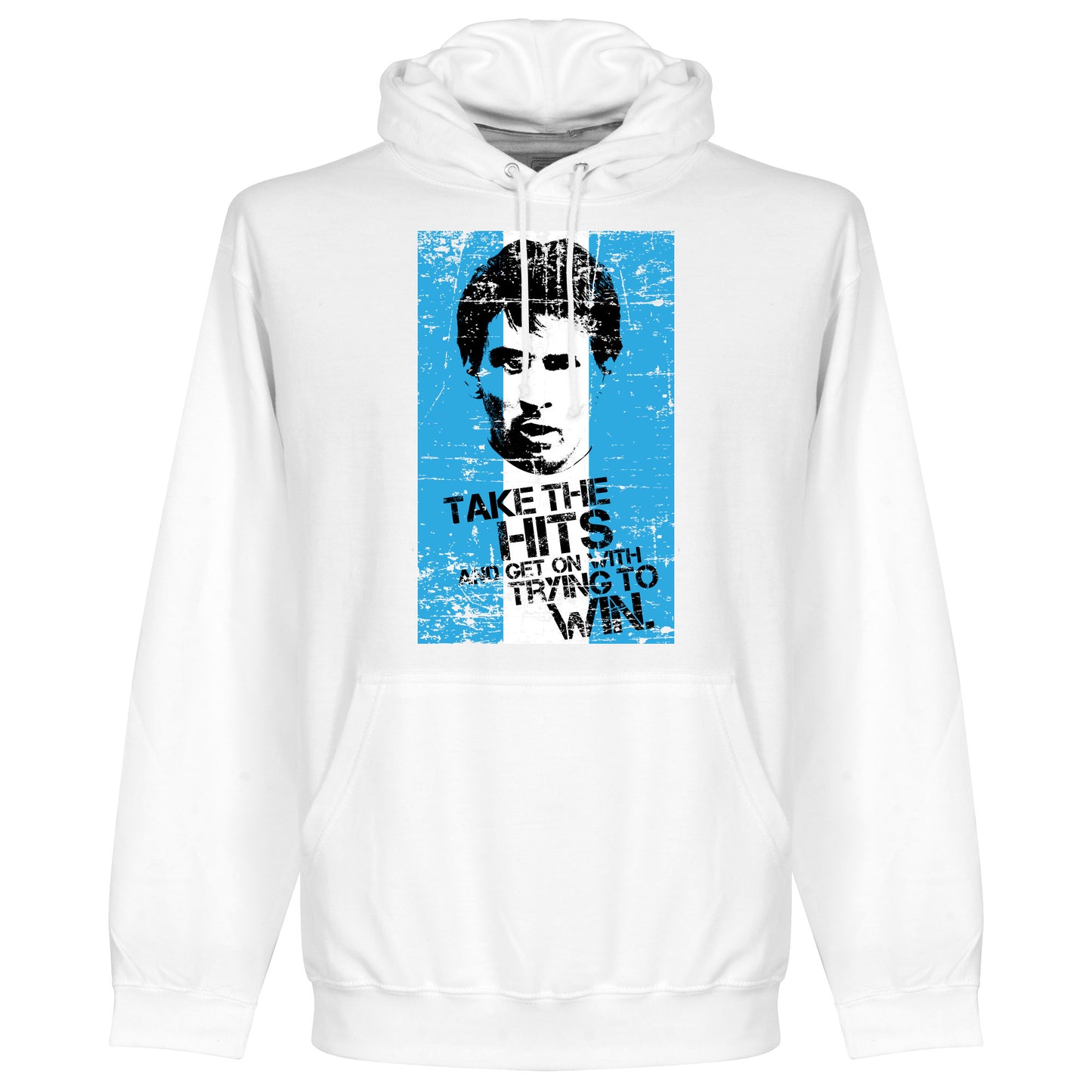 Messi Argentina Flag Hoodie - White