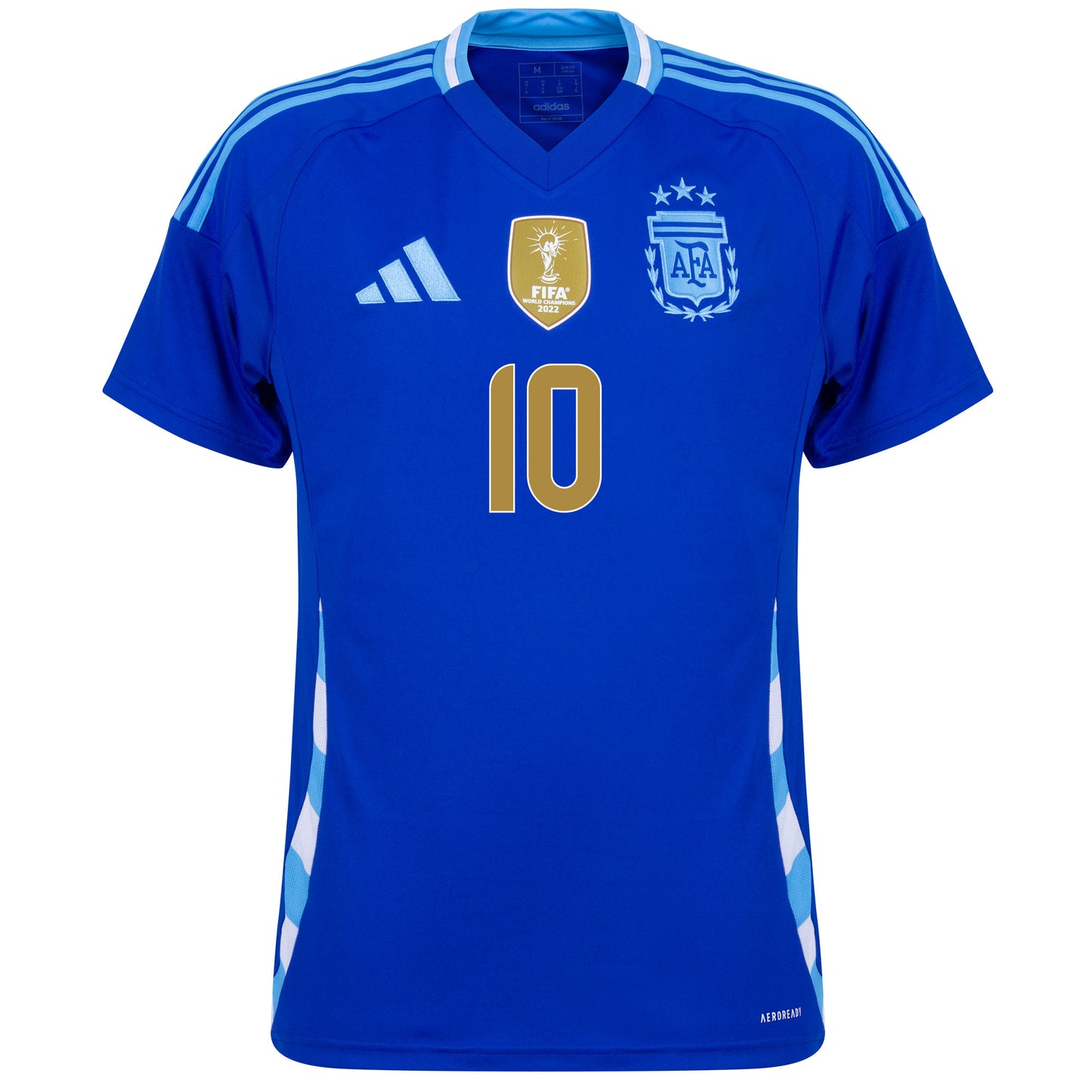 adidas Argentina Away Messi 10 Shirt 2024-2025 (Official Printing)
