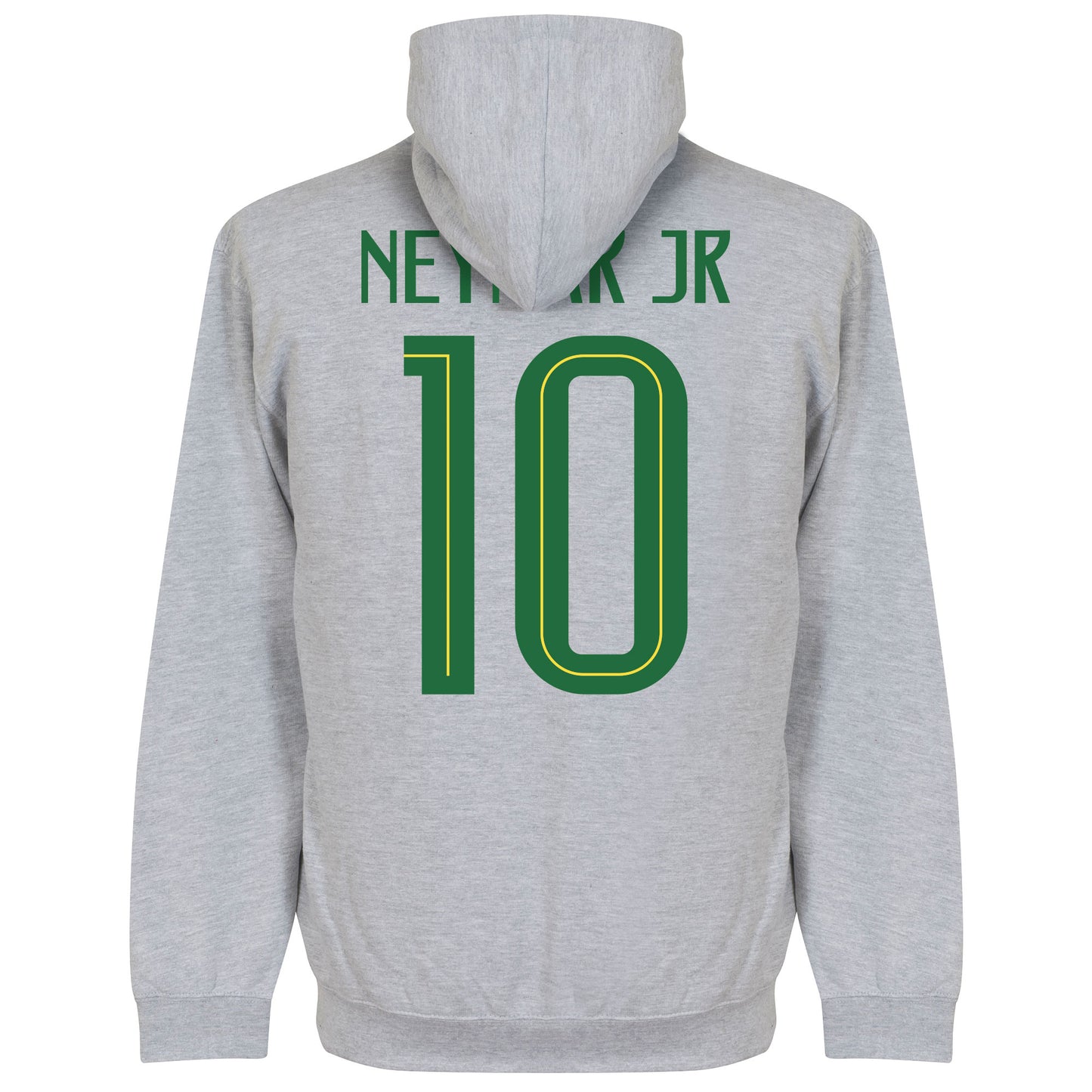 Brasil Neymar Jr 10 Team Kids Hoodie - Grey