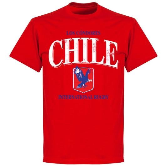 Chile Rugby T-shirt - Red
