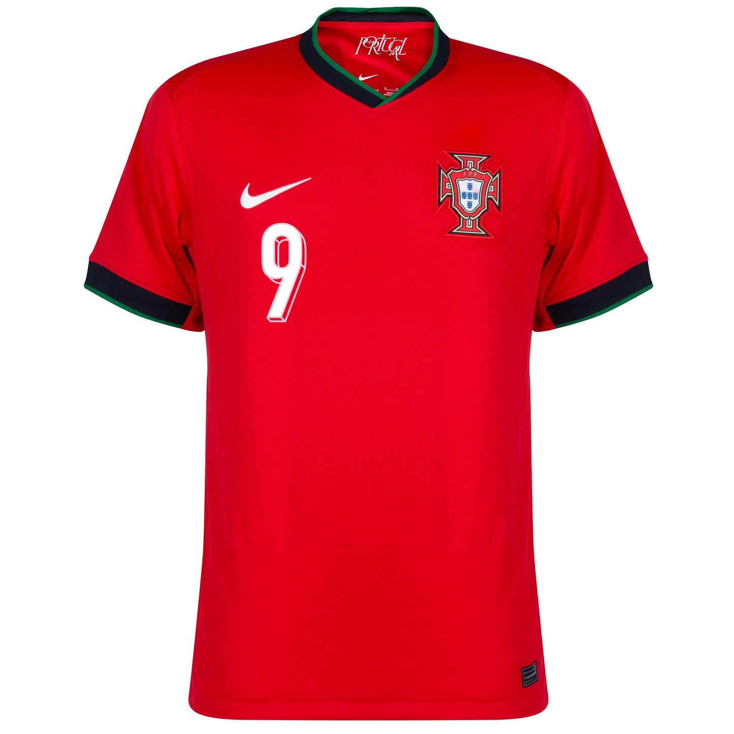 Nike Portugal Home G.Ramos 9 Shirt 2024-2025 (Official Printing)
