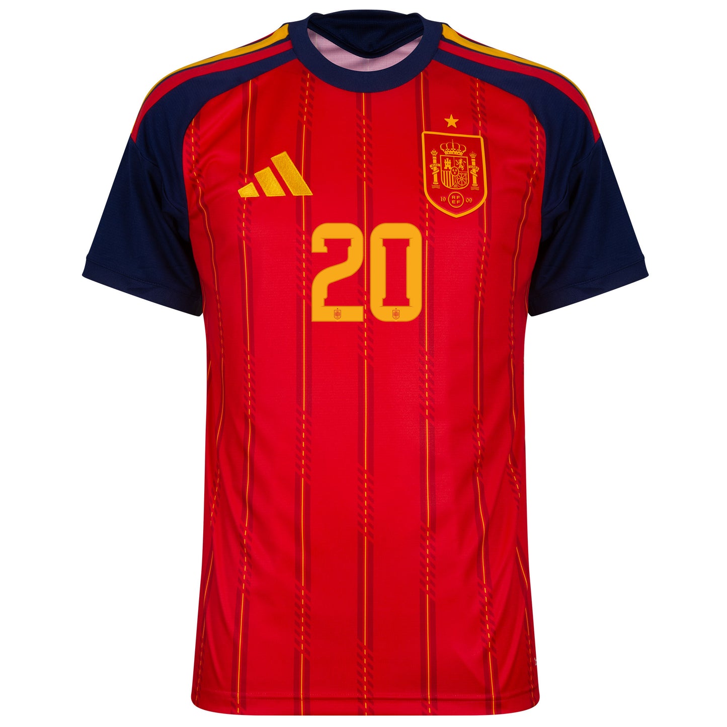 adidas Spain Home Pedri 20 Shirt 2026-2027 (Official Printing)
