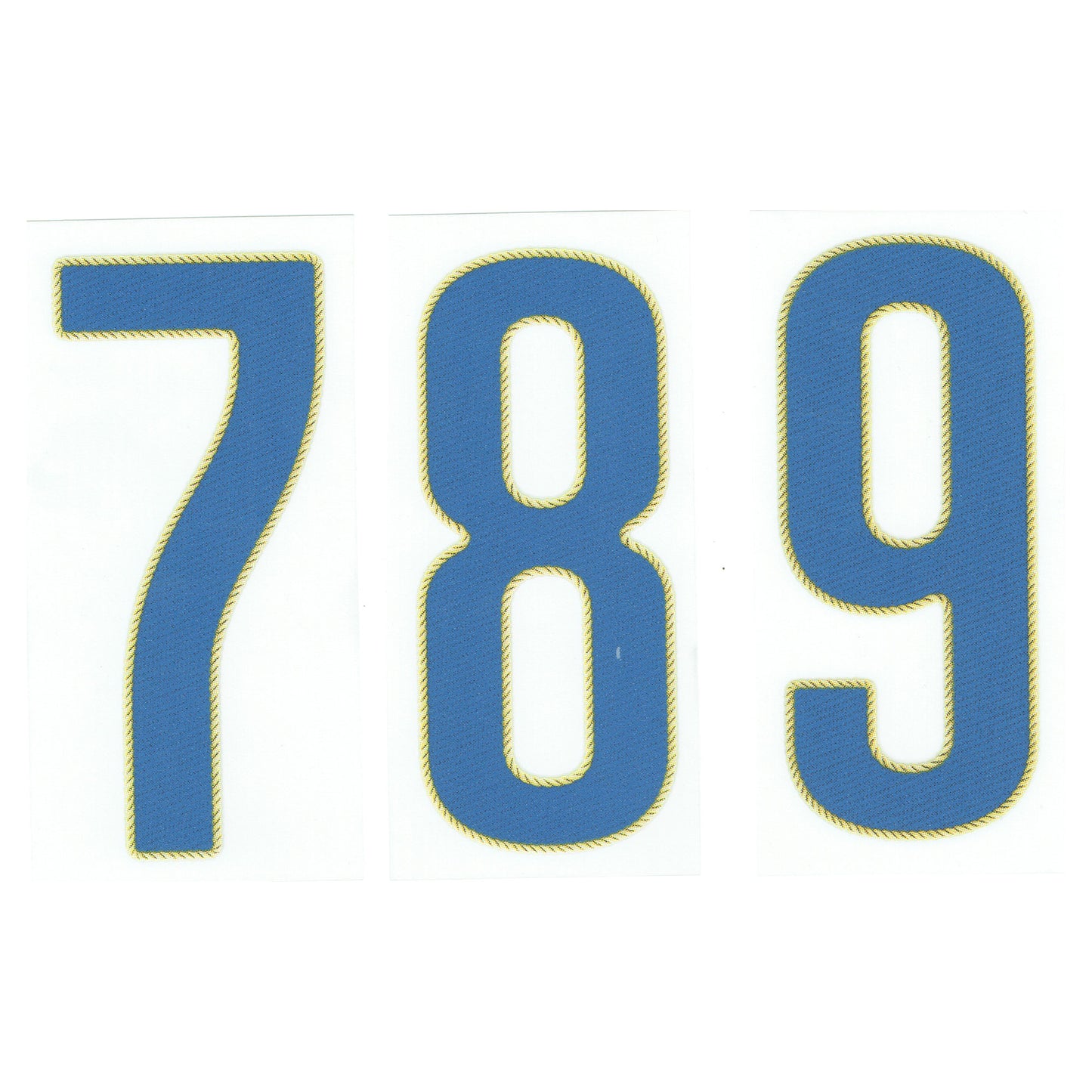 14-15 Italy Away Official Front Numbers 105mm