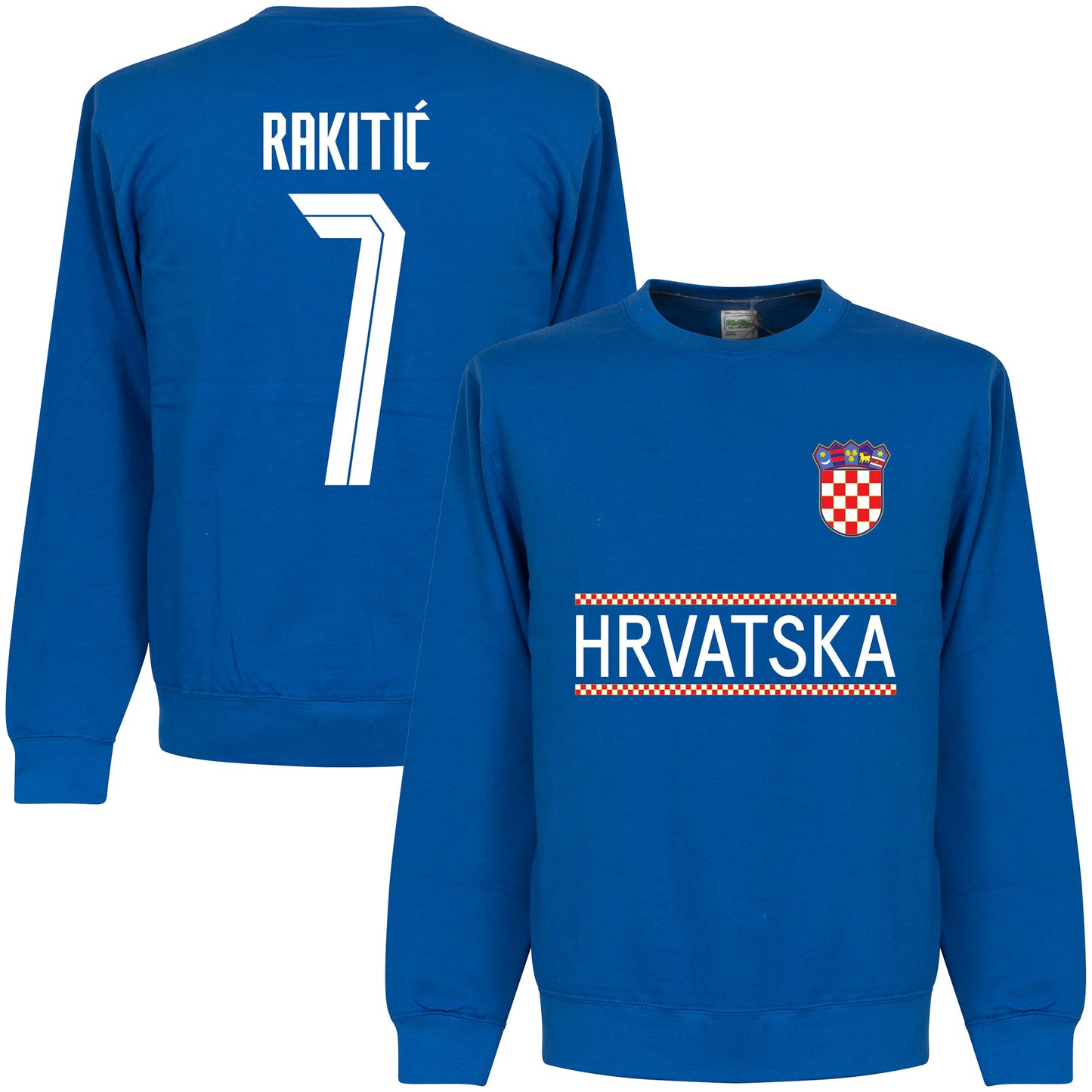 Croatia Rakitic 7 Team Sweatshirt - Royal