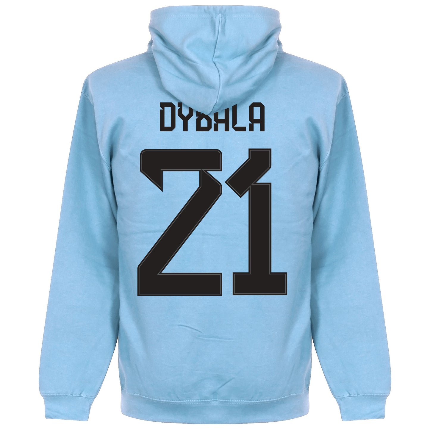 Argentina Dybala 21 Team Hoodie - Sky Blue