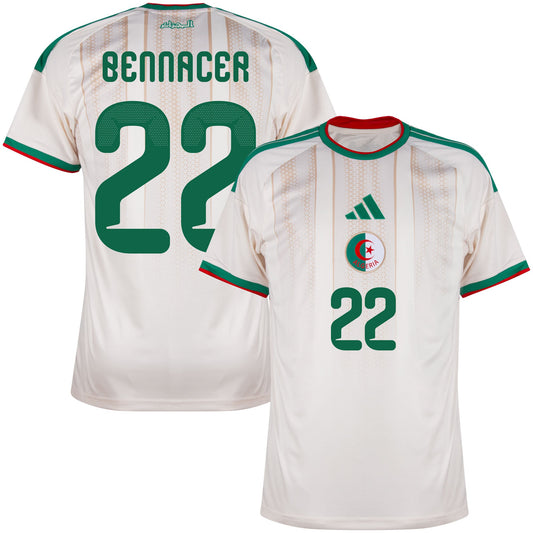 adidas Algeria Home Bennacer 22 Shirt 2026-2027 (Official Printing)