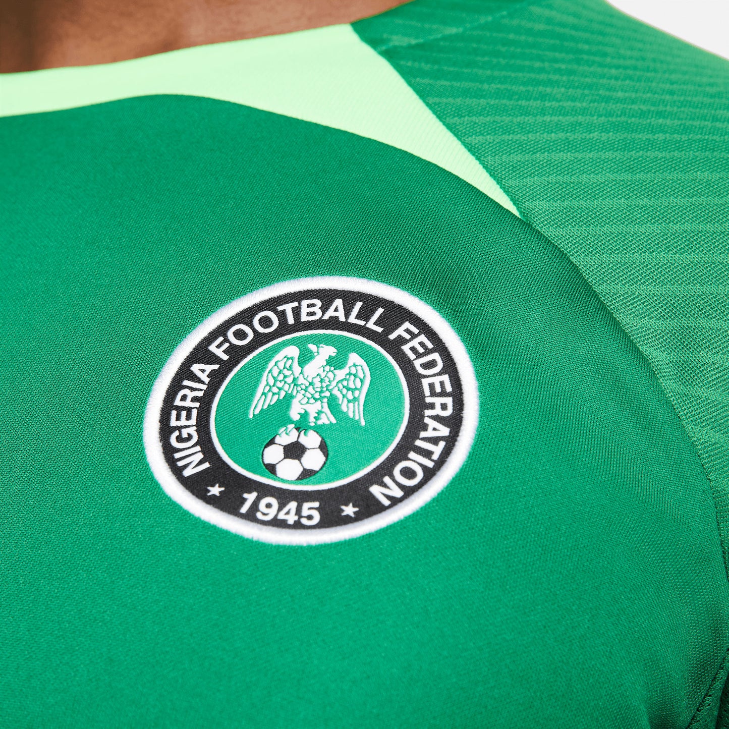 Nike Nigeria Dri-Fit Strike Top - Green 2022-2023