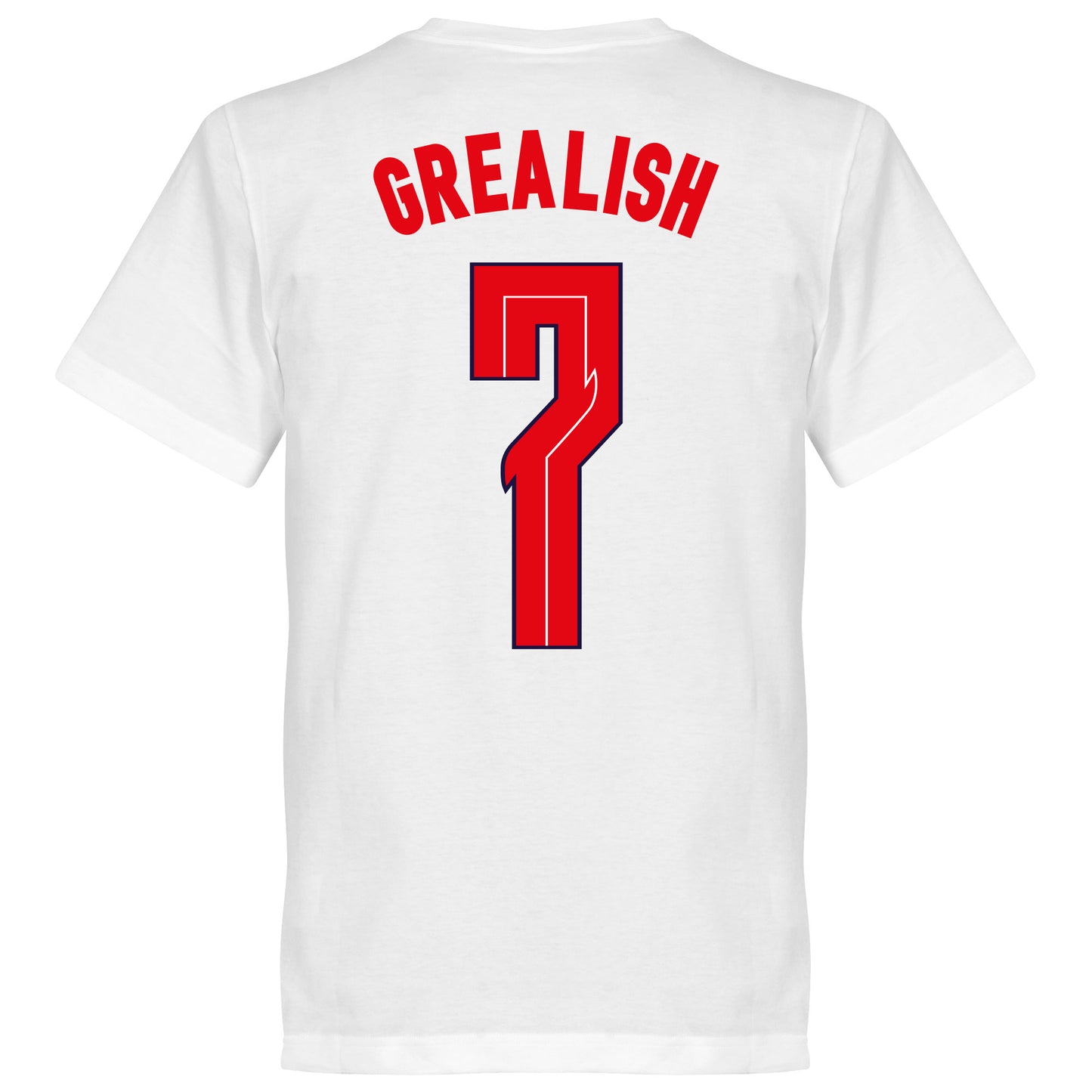England Grealish 7 Team Tee - White