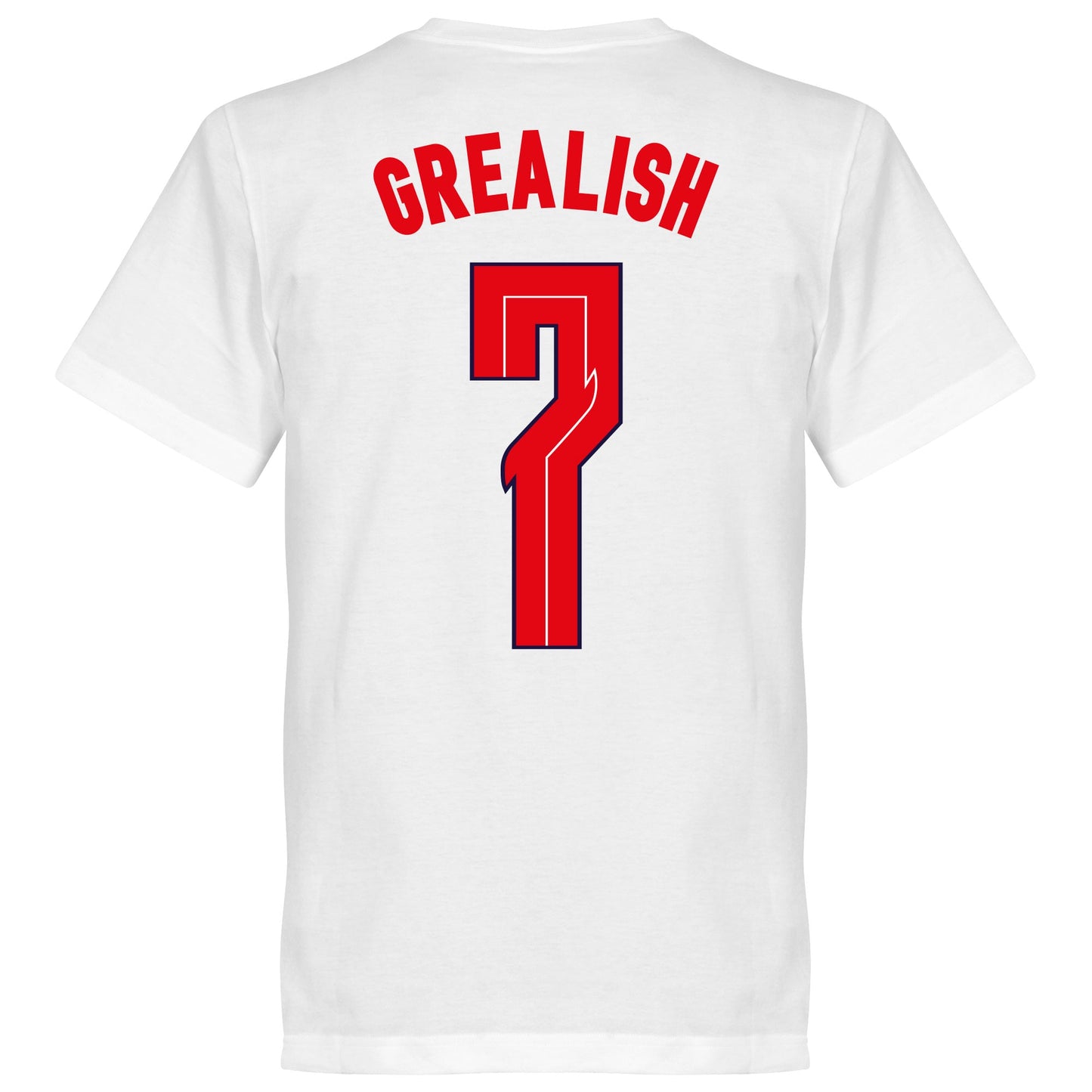England Grealish 7 Team KIDS T-shirt - White