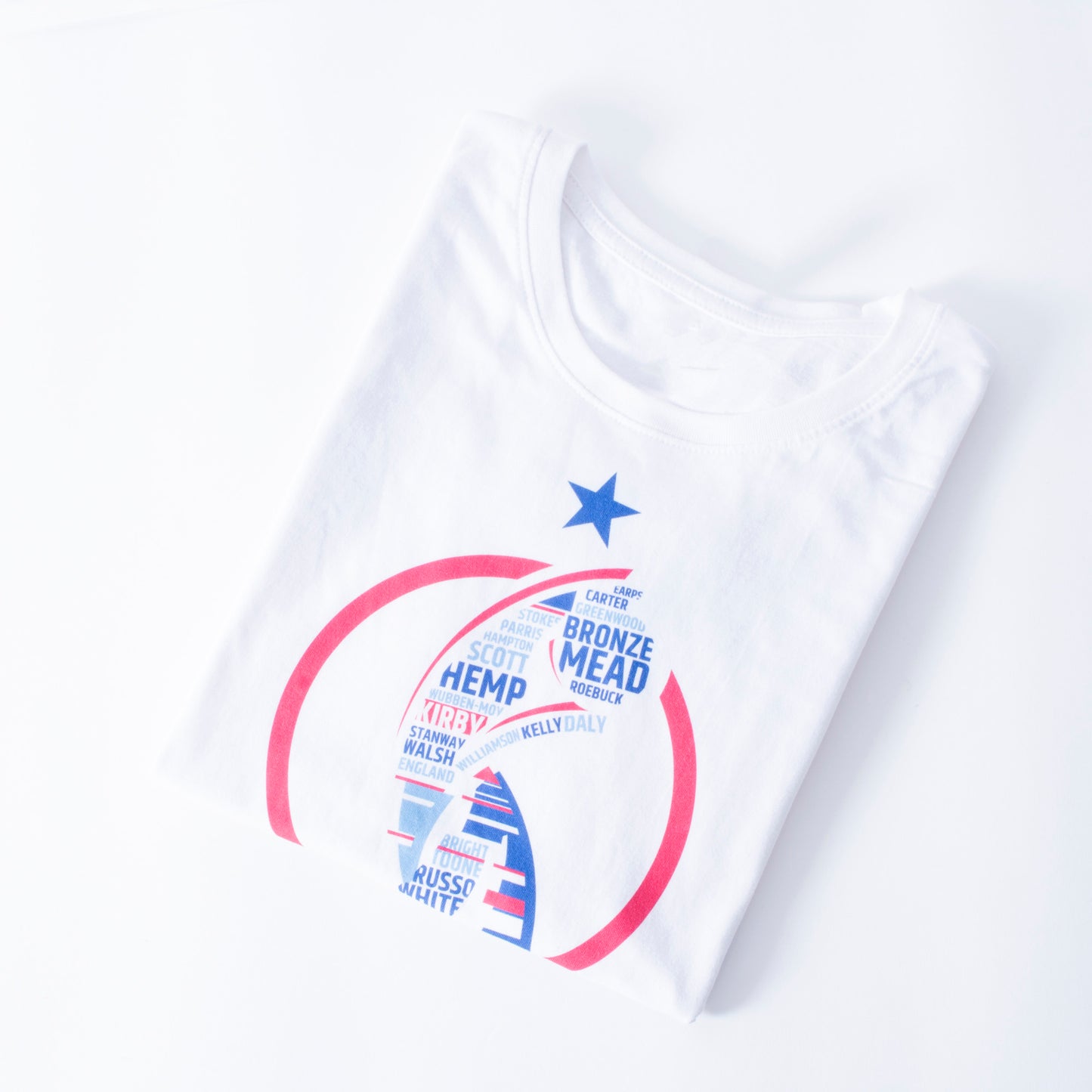 England 2022 Winners Road to Victory T-shirt - White