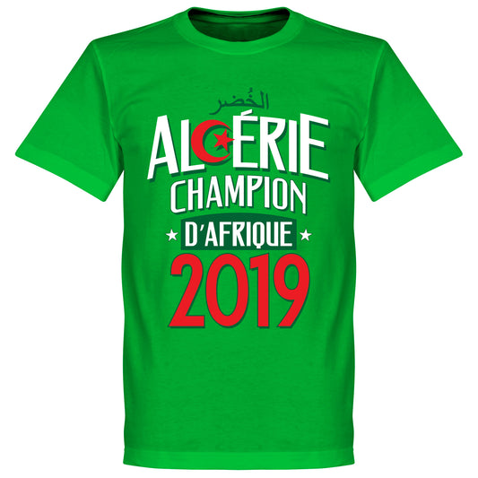 Algeria Champions of Africa T-Shirt - Green