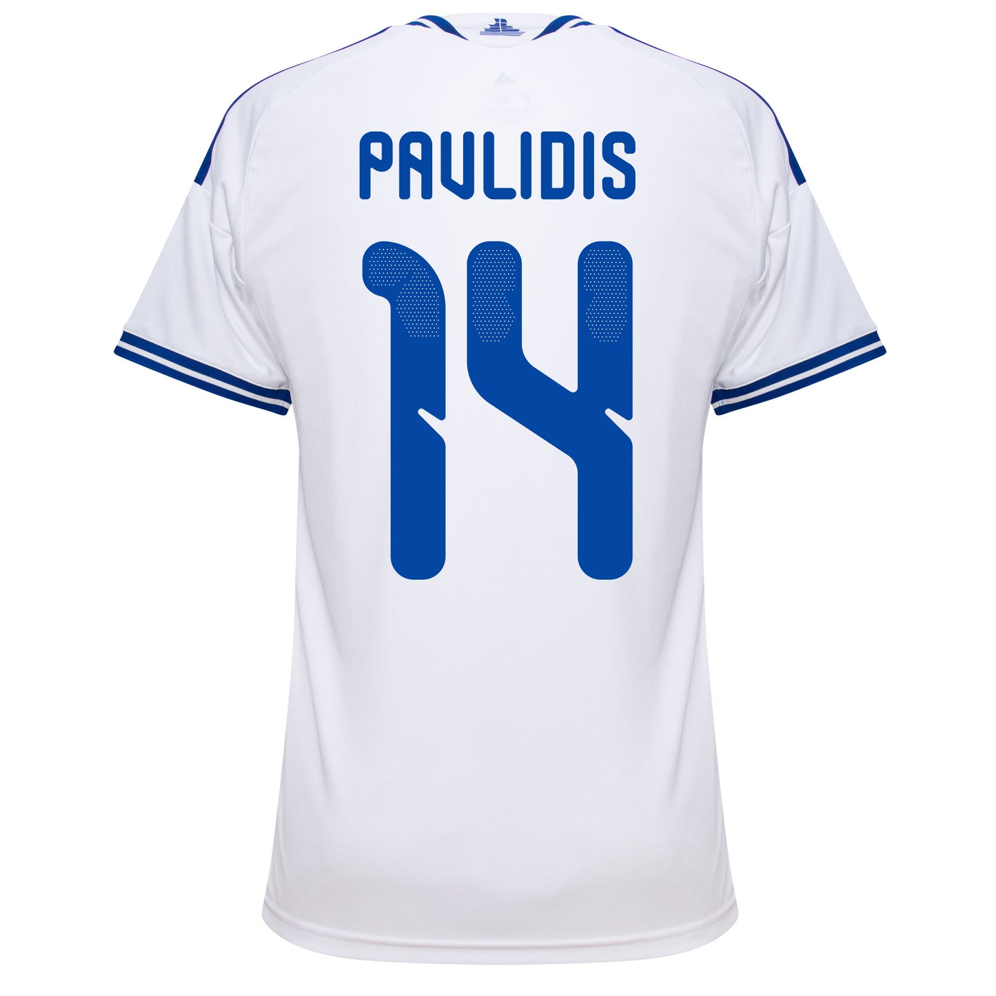 adidas Greece Home Pavlidis 14 Shirt 2026-2027 (Official Printing)