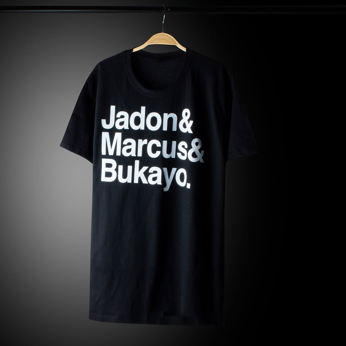 Jadon, Marcus & Bukayo KIDS T-shirt - Black