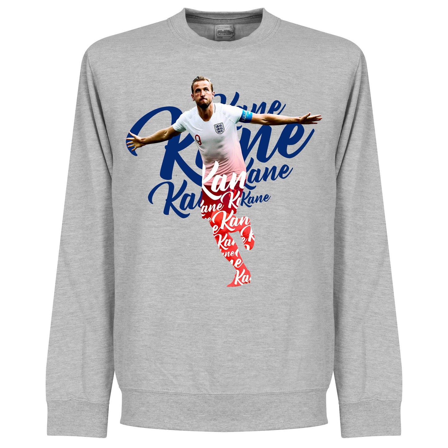 Kane Script Sweatshirt - Grey