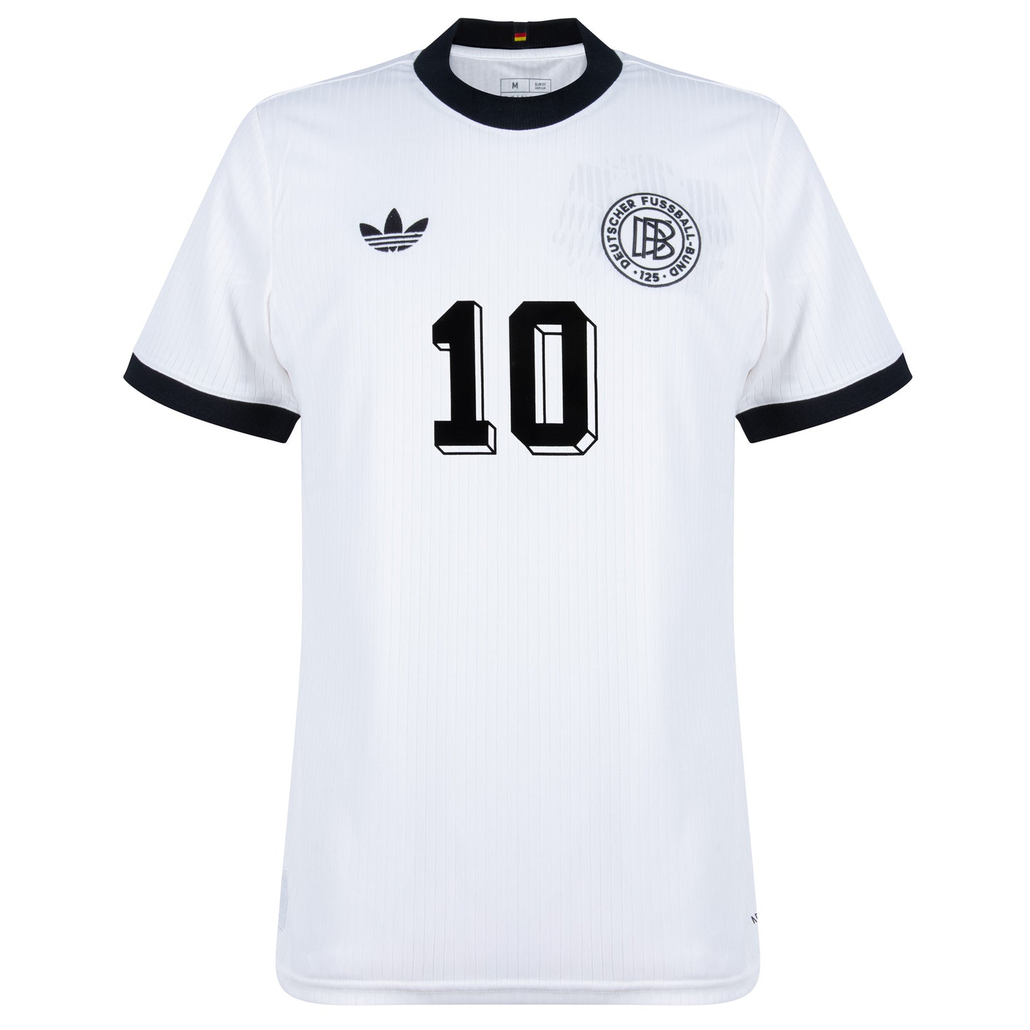 adidas Germany 125th Anniversary Matthäus 10 Shirt (1992 Legend Flock Printing)