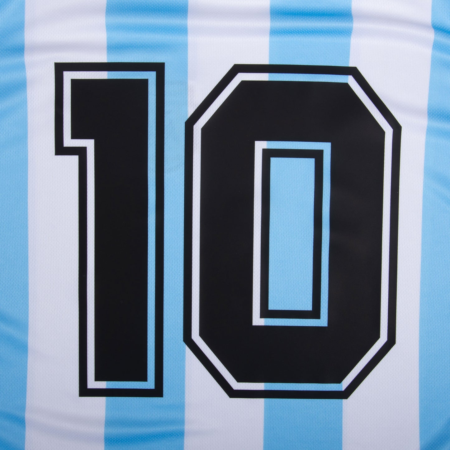 Argentina Home Retro No.10 (Maradona) KIDS Jersey 1986 (Retro Flock Printing)