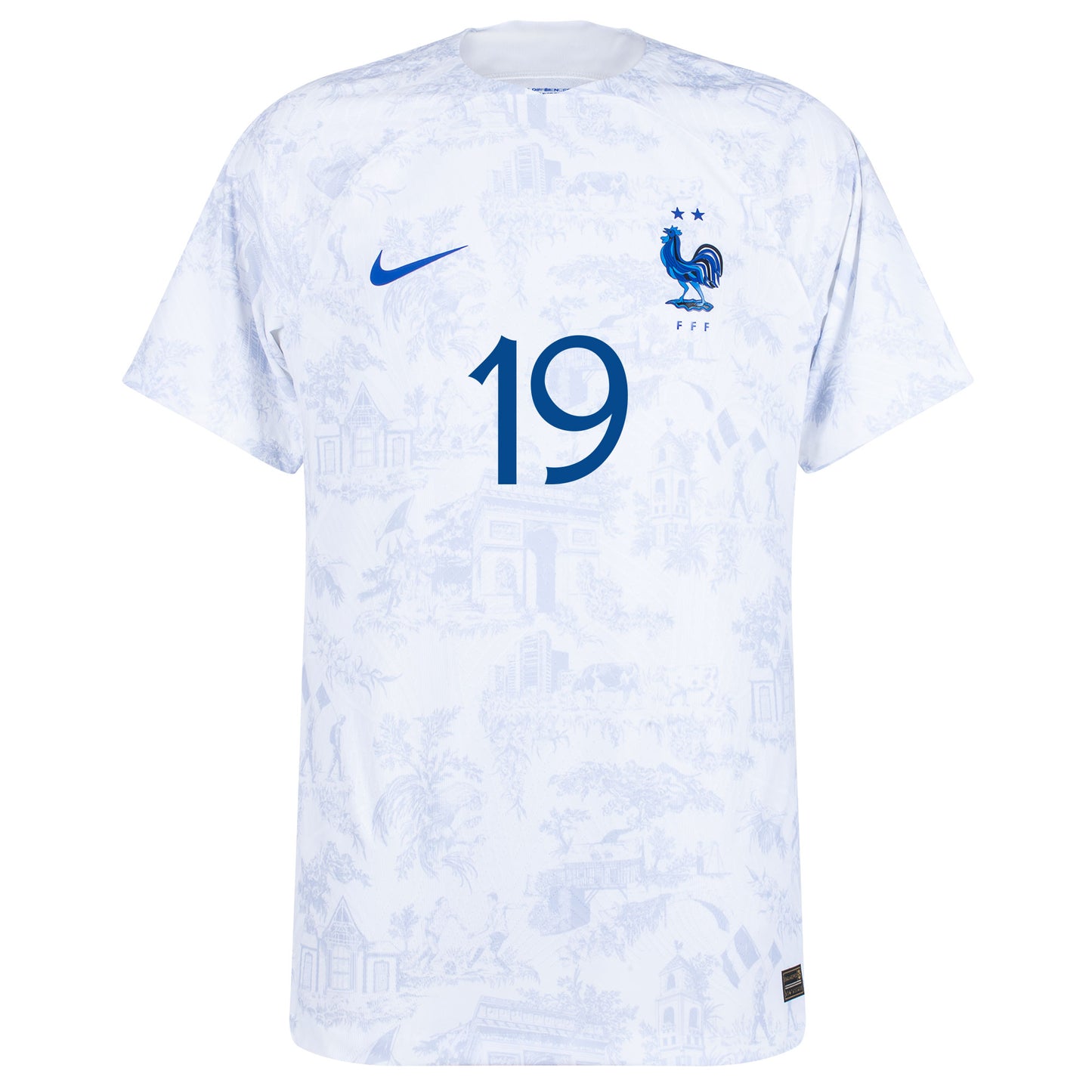Nike France Dri-Fit ADV Match Away Benzema 19 Shirt 2022-2023 (Official Printing)