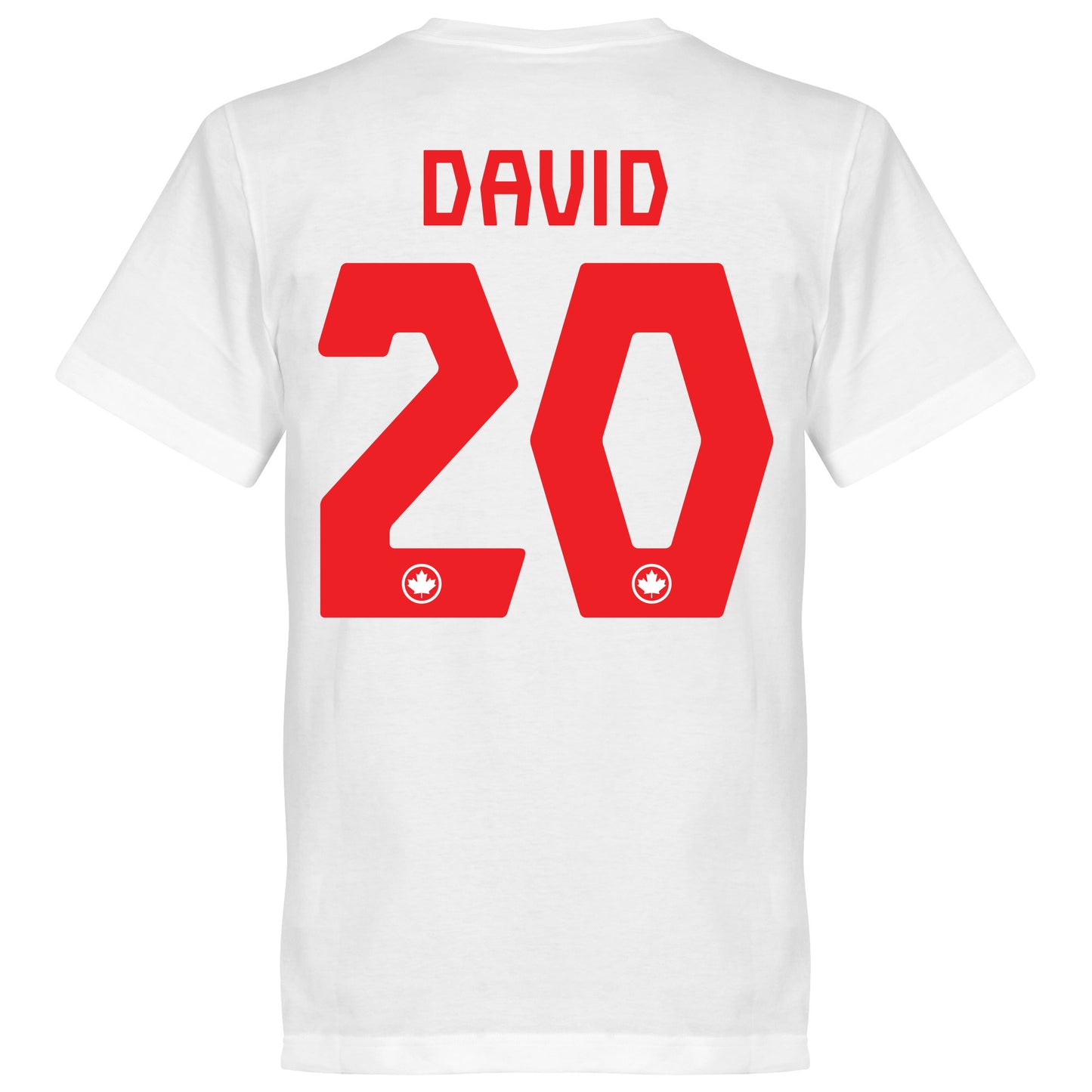 Canada Team David 20 T-shirt - White