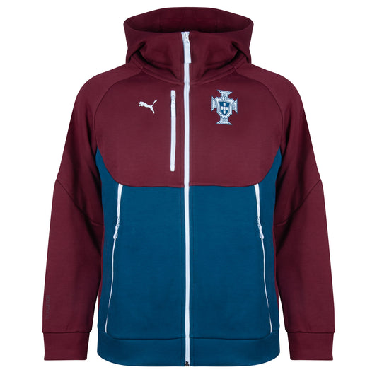 Puma Portugal Full-zip Hooded Jacket - Red - 2026-2027