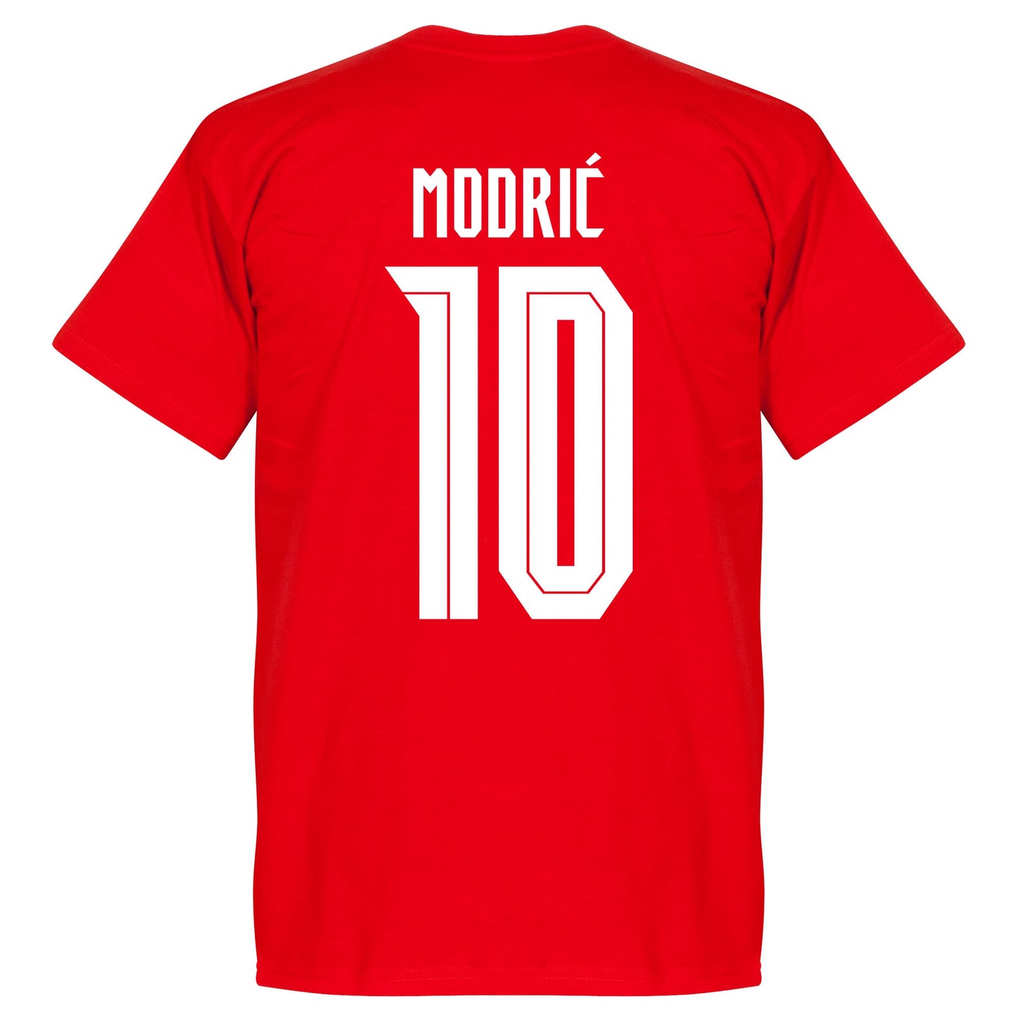 Croatia Modric 10 Team KIDS T-shirt - Red