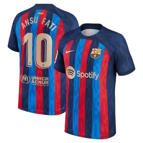 Ansu Fati Barcelona 10 Jersey - Kit Captain