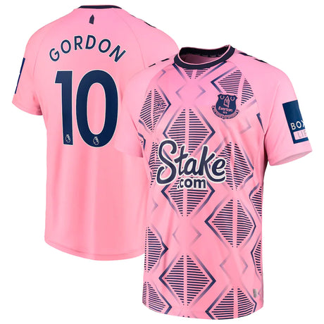 Anthony Gordon Everton 10 Jersey - Kit Captain