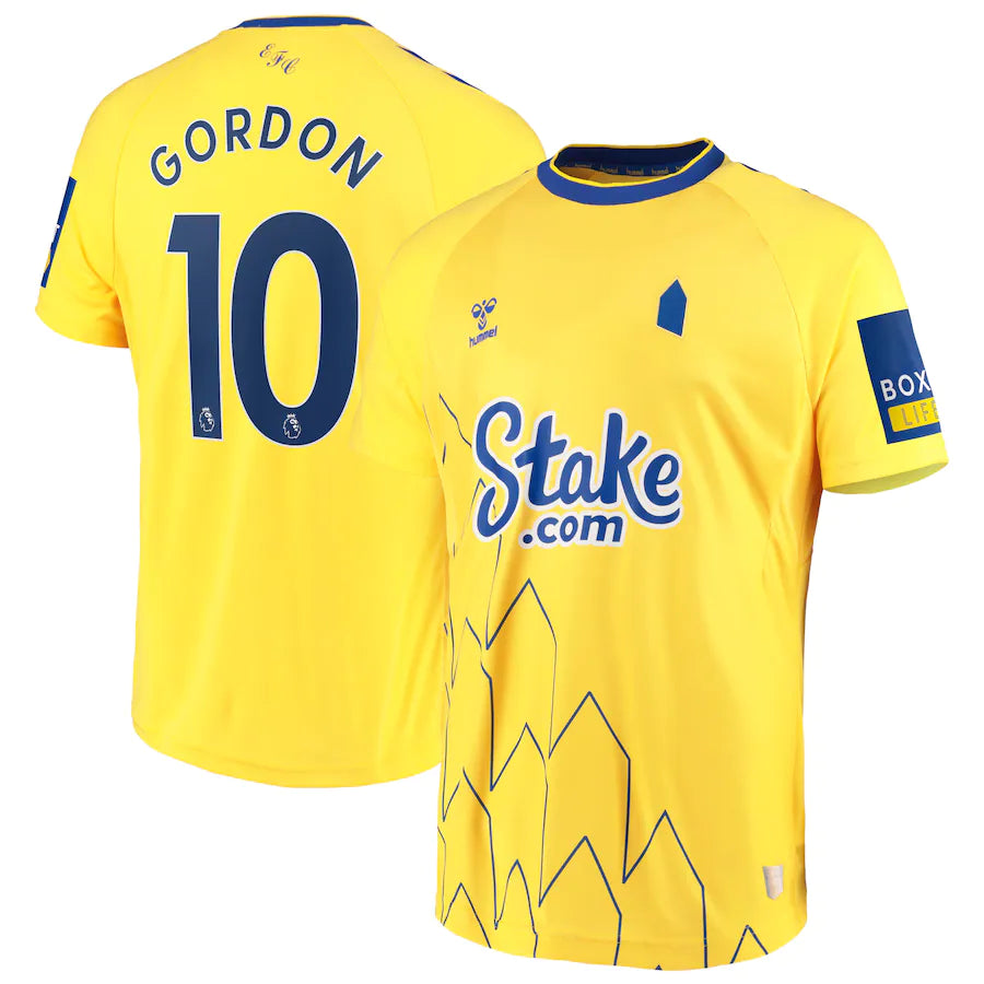 Anthony Gordon Everton 10 Jersey - Kit Captain