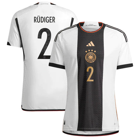 Antonio Rüdiger Germany 2 FIFA World Cup Jersey - Kit Captain