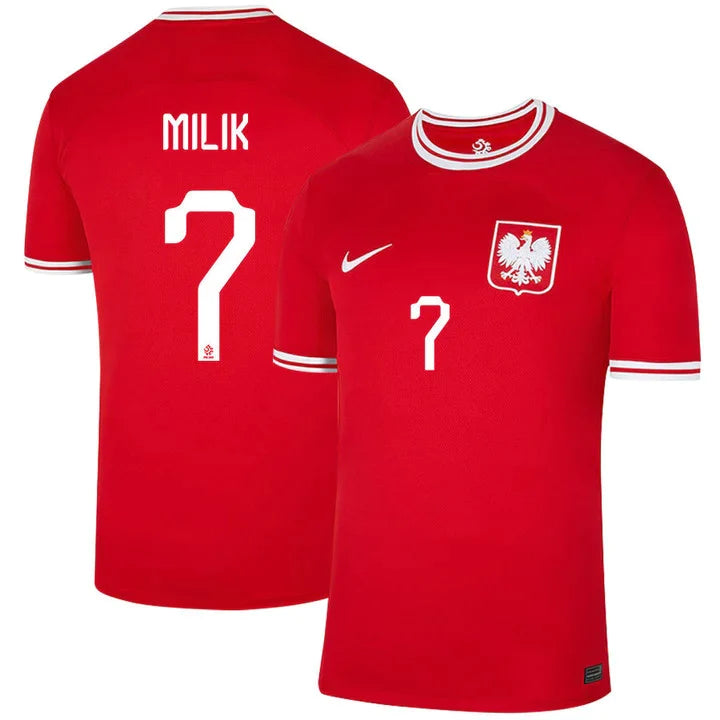 Arkadiusz Milik Poland 7 FIFA World Cup Jersey - Kit Captain