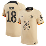 Armando Broja Chelsea 18 Jersey - Kit Captain