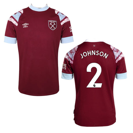 Ben Johnson West Ham 2 Jersey - Kit Captain