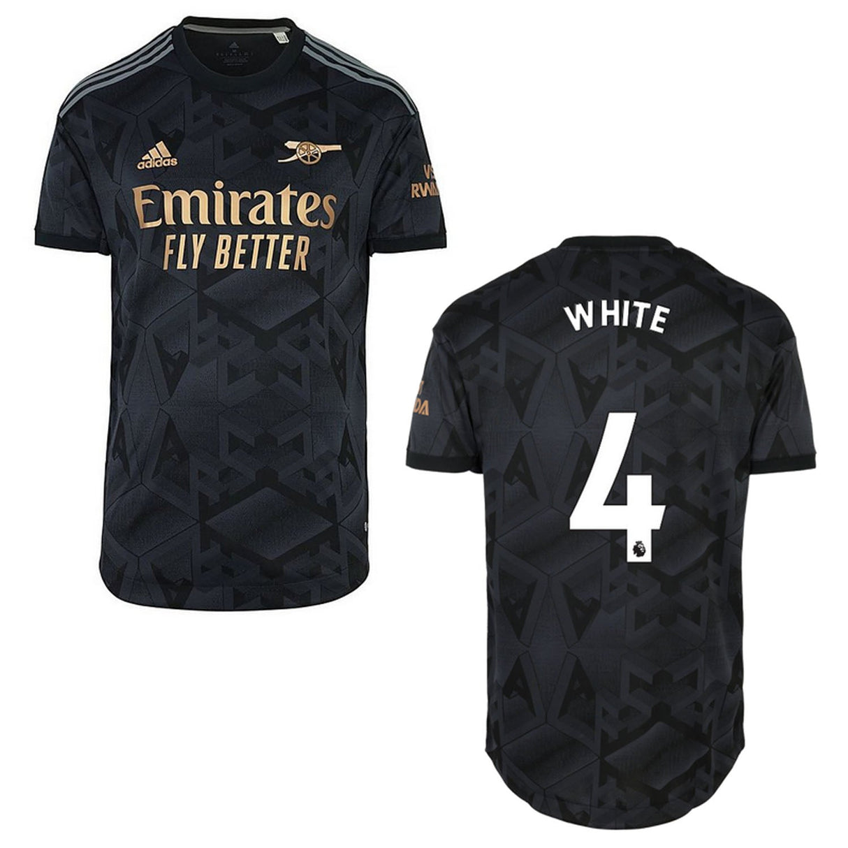 Ben White Arsenal 4 Jersey - Kit Captain