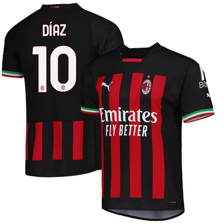 Brahim Díaz AC Milan 10 Jersey - Kit Captain