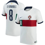 Bruno Fernandes Portugal 8 FIFA World Cup Jersey - Kit Captain