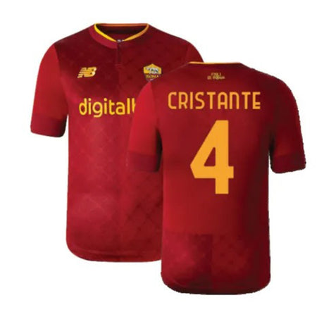 Bryan Cristante Roma 4 Jersey - Kit Captain