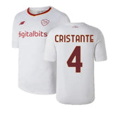 Bryan Cristante Roma 4 Jersey - Kit Captain