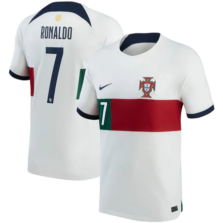 Cristiano Ronaldo Portugal 7 FIFA World Cup Jersey - Kit Captain