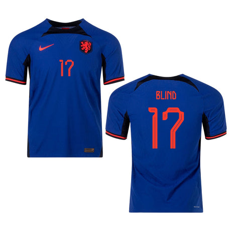Daley Blind Netherlands 17 FIFA World Cup Jersey - Kit Captain