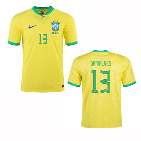 Dani Alves Brazil 13 FIFA World Cup - Kit Captain