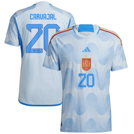 Dani Carvajal Spain 20 FIFA World Cup Jersey - Kit Captain