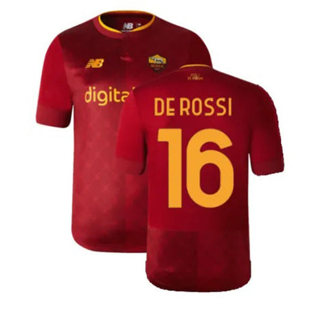 Daniele De Rossi Roma 16 Jersey - Kit Captain