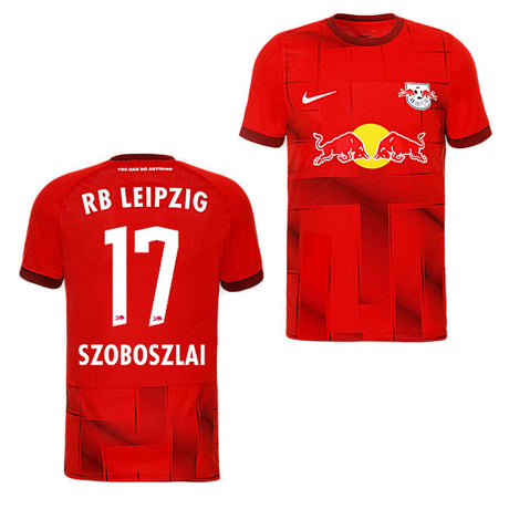 Dominik Szoboszlai RB Leipzig 17 Jersey - Kit Captain
