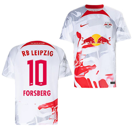 Emil Forsberg RB Leipzig 10 Jersey - Kit Captain