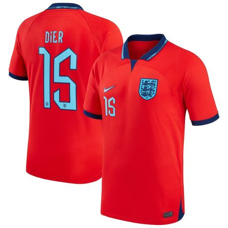 Eric Dier England 15 FIFA World Cup Jersey - Kit Captain