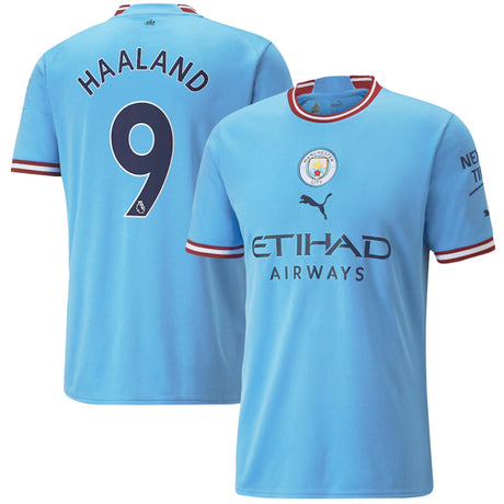 Erling Haaland Manchester City 9 Jersey - Kit Captain