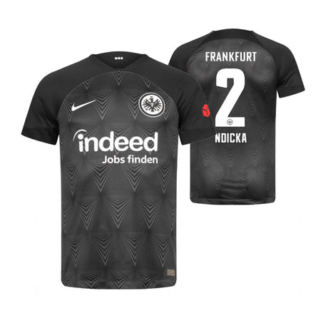 Evan Ndicka Eintracht Frankfurt 2 Jersey - Kit Captain
