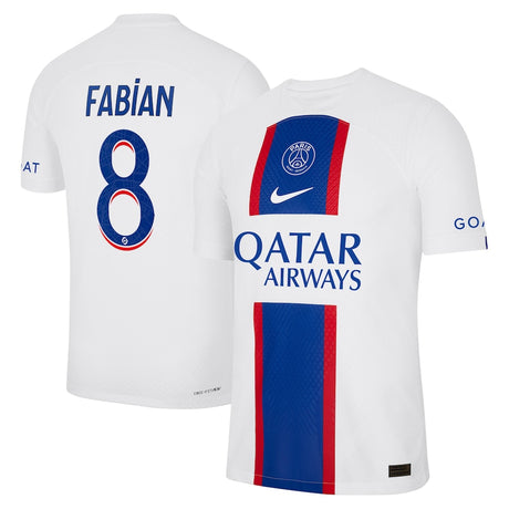 Fabian Ruiz 8 PSG Jersey - Kit Captain
